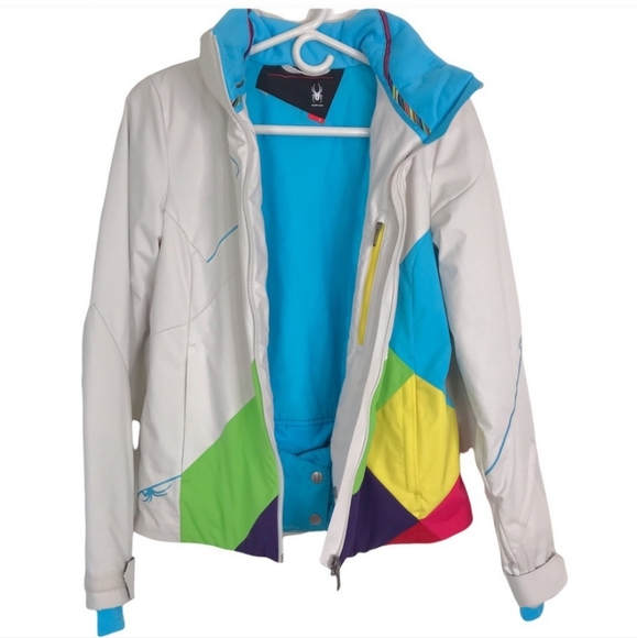 Spyder Project Insulated Ski Jacket Colorblock - Picture 3 of 6